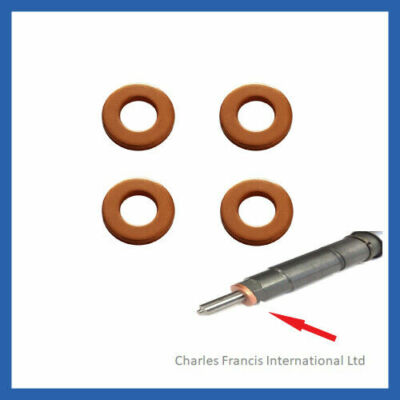 FORD FOCUS C-MAX 1.8 TDCi SIEMENS COMMON RAIL DIESEL INJECTOR COPPER WASHER