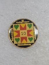 97 Florida Kiwanis International Caring Corner 10th Anniversary Enamel Lapel Pin