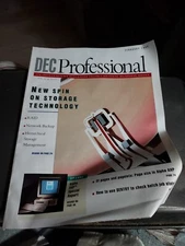 DEC PROFESSIONAL MAGAZINE NEW SPIN ON STORAGE TECHNOLOGY FEBRUARY 1993