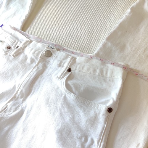 Polo Ralph Lauren White Sullivan Slim Stretch Jeans Casual White Big Boys 18-20 - Picture 11 of 14