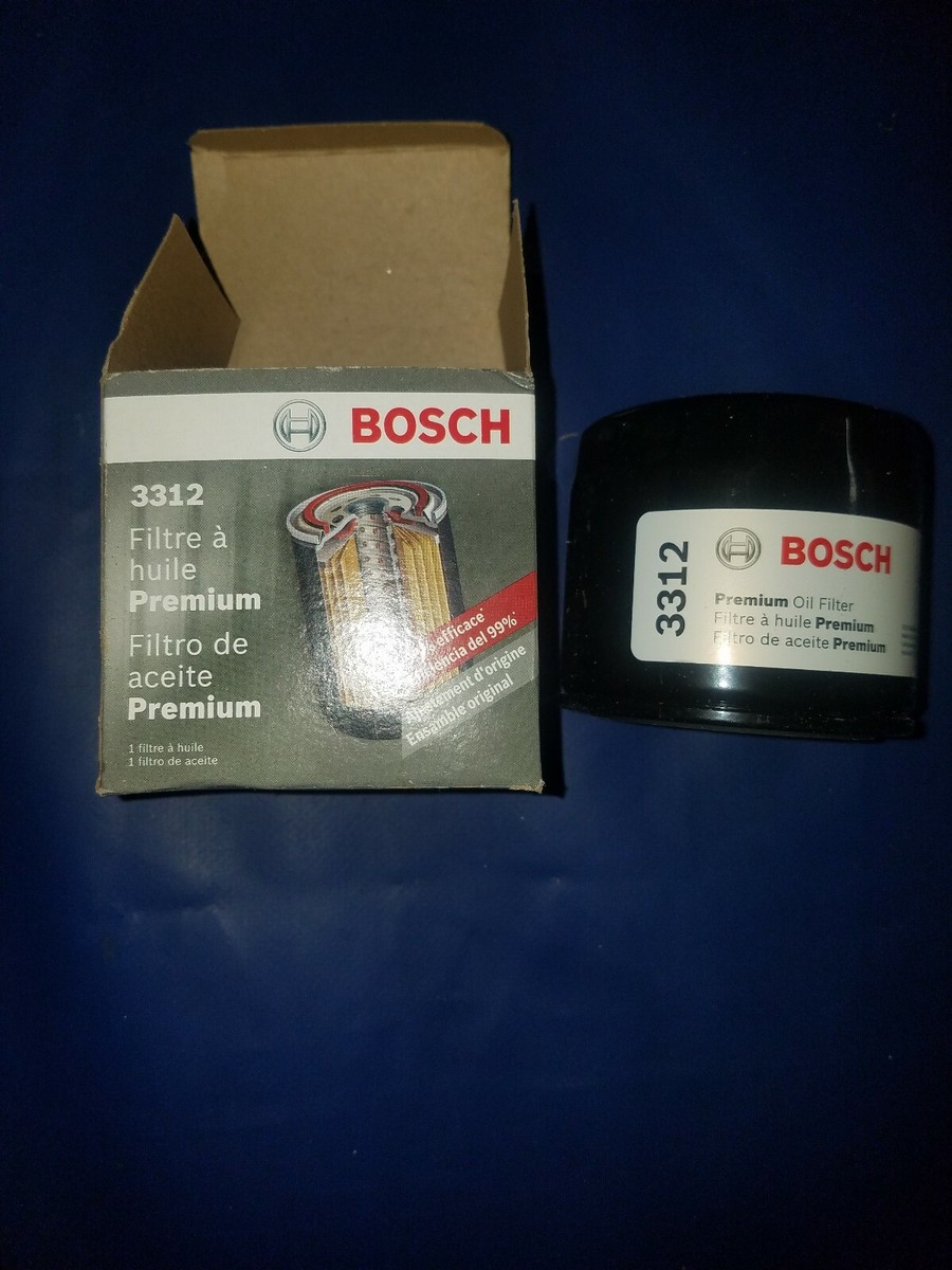 Bosch 3312 Premium FILTECH Oil Filter | Superior Engine Protection With Advanced Filtration Media