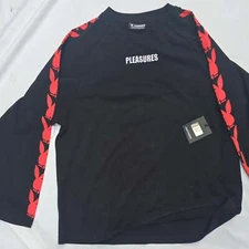 PLEASURES PB Raglan Long Sleeve - Black