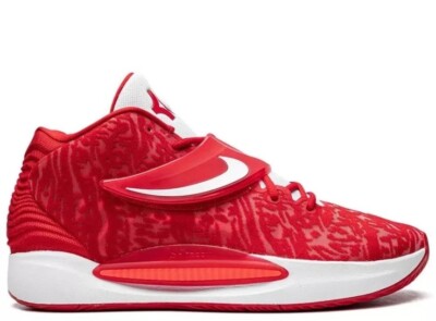 NIKE KD14 KD 14 TB PROMO KEVIN DURANT UNIVERSITY RED WHITE DM5040