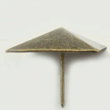 10 Pcs Decorative Upholstery Nails Tack Stud Jewelry Box Sofa Shoe #F22