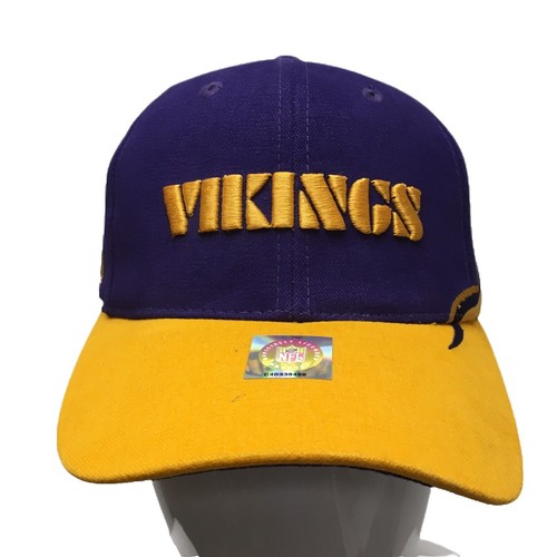 NFL Team Apparel - Minnesota Vikings Woman\'s Flat Top Football Cap NFL Team Apparel Minnesota Vikings Woman main image 3