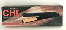 CHI Original 1" Ceramic Hairstyling Straighten Curl Flip Style Iron New In Box