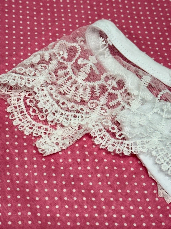 Traje de sol para bebé, Samgami, sin mangas, blanco, satinado/encaje, 3-9 meses, sesión de fotos Foto 4 de 4