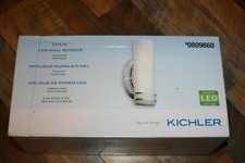 Kichler Ebson 1-Light Chrome Transitional Vanity Light