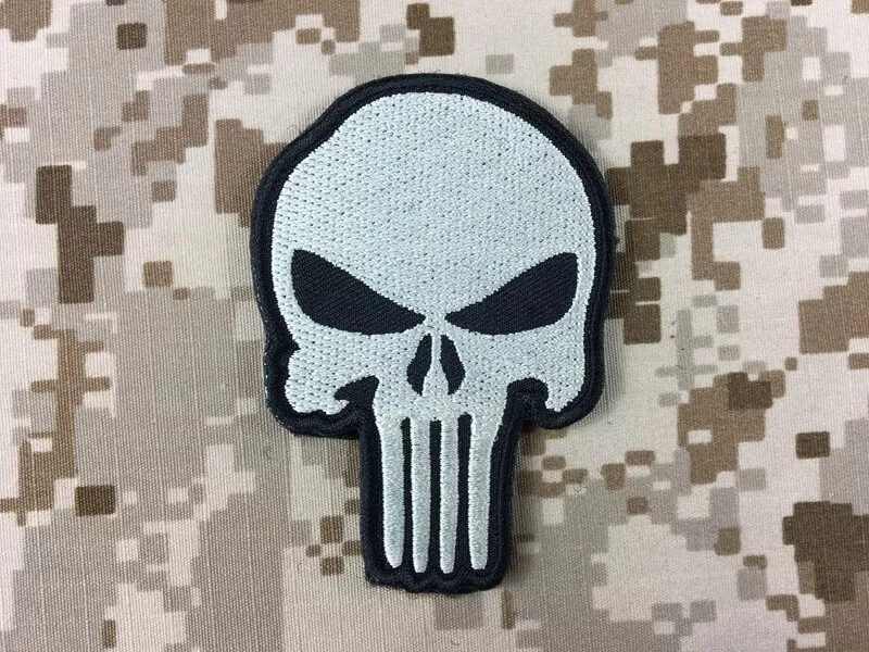 Warrior Skull Navy Seal Patch (Big) WR-PT038