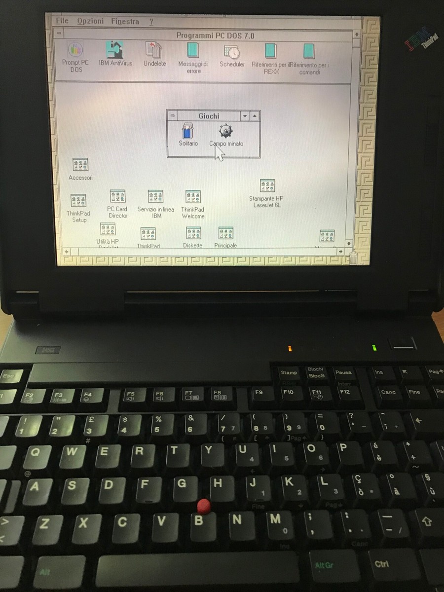 ビンテージのIBM ThinkPad 345CSノートパソコン ビンテージのIBM ThinkPad 345CSノートパソコン ノートPC