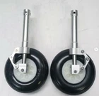 RC Plane 100mm - 190mm Aluminum Main Strut Landing Gear with 72mm / 2.75" wheel