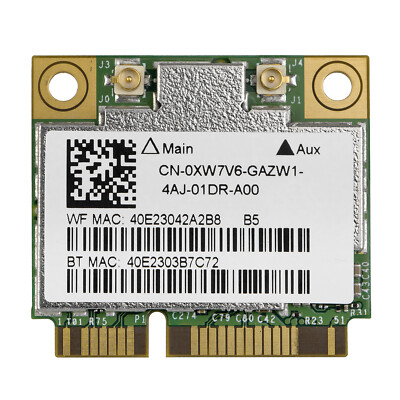 BCM94352HMB Wireless Card Half PCIe Laptop AC WiFi Bluetooth AW-CE123H 867Mbps