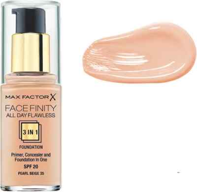 MAX FACTOR Facefinity Primer, Concealer & Foundation 30ml - 35 Pearl Beige