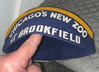 VTG 1934 *Chicago's New Zoo at Brookfield* CHILDS Felt HAT ~ 91 Year Old RELIC! — photo 8