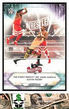 2021 Topps WWE #52 The Street Profits def. Angel Garza & Austin Theory -