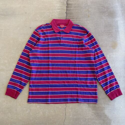 Striped polo shirt supreme - Gem Striped polo shirt supreme - Gem