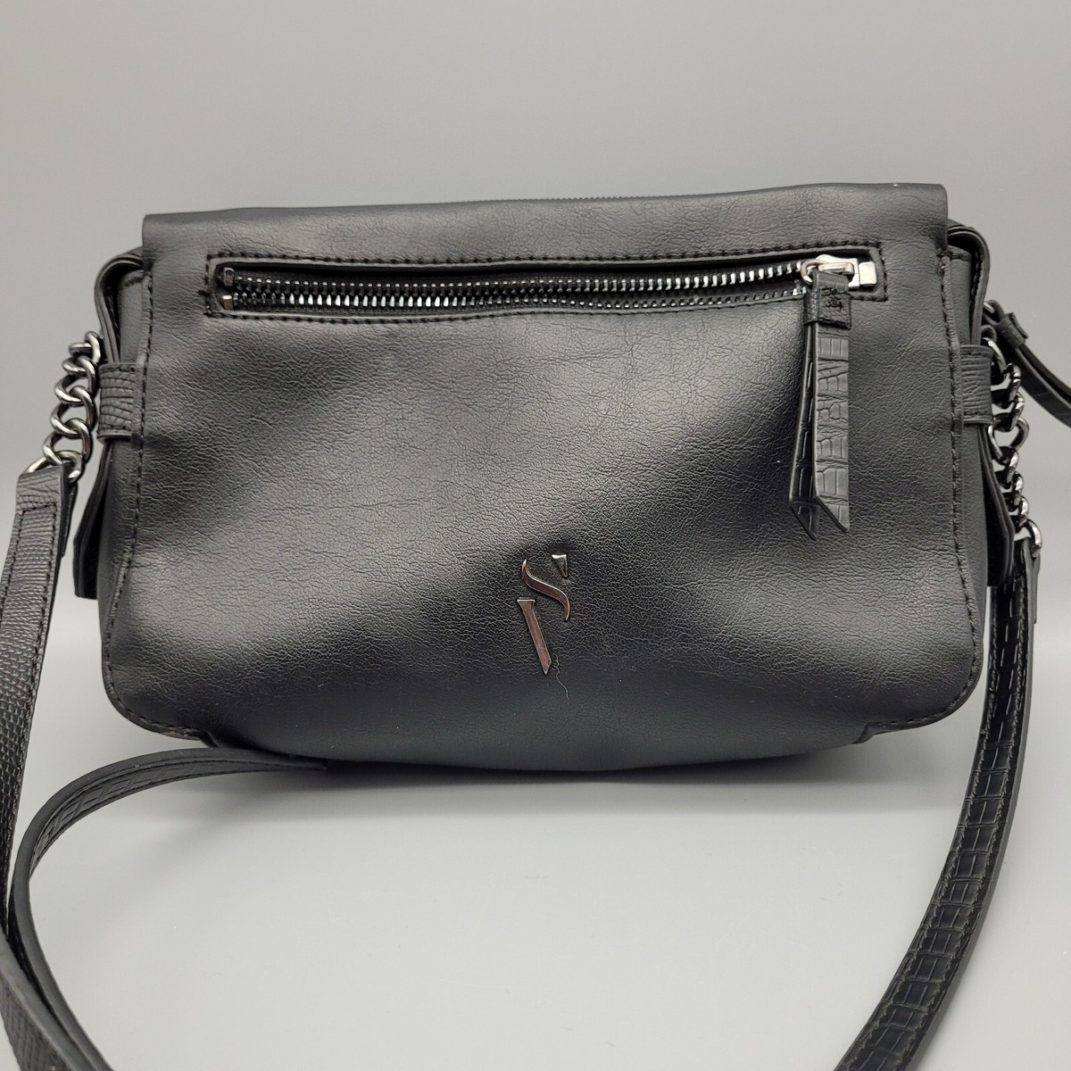 ★hai★ Vera Bag Black Ivory Simply Vera Vera Wang Crossbody Bag Black (4E x19) | eBay