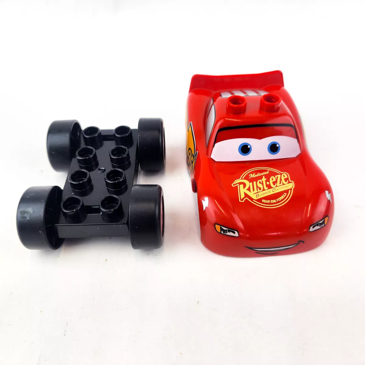 Lego Duplo Disney Cars Lightning McQueen Rusteze With Red Black