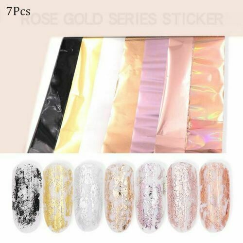 EBANKU Holographische Nagel-Pailletten – 24 Bunte Glitzer-Flocken Für Nail Art, Gesicht & DIY | Inkl. Stern, Herz, Blume