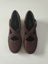 Easy Spirit E360 Strappy Comfort Mary Jane Shoes Comfort Cushion Brown Size 9