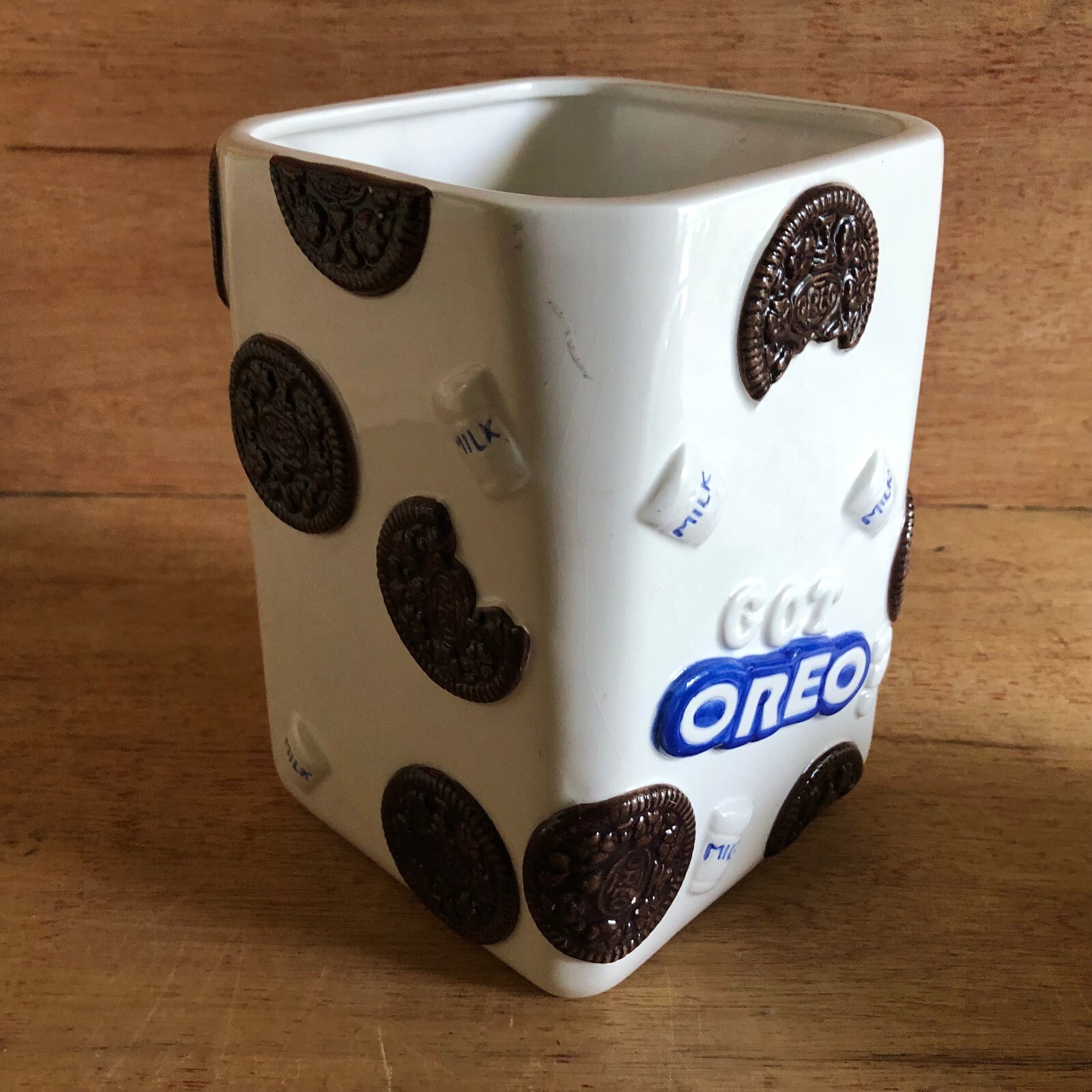 Got Oreo? Cookie Jar Ceramic Milk Jug OREO Cookies Nice Collectible Oreos eBay