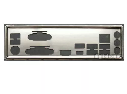 Backplate I/O IO Shield For ASRock B450M Pro4 , B450M-Pro4 Motherboard