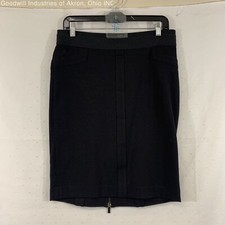 Gently Loved Certified Authentic BCBGMaxAzria Black Women's Pencil Skirt, Sz. S