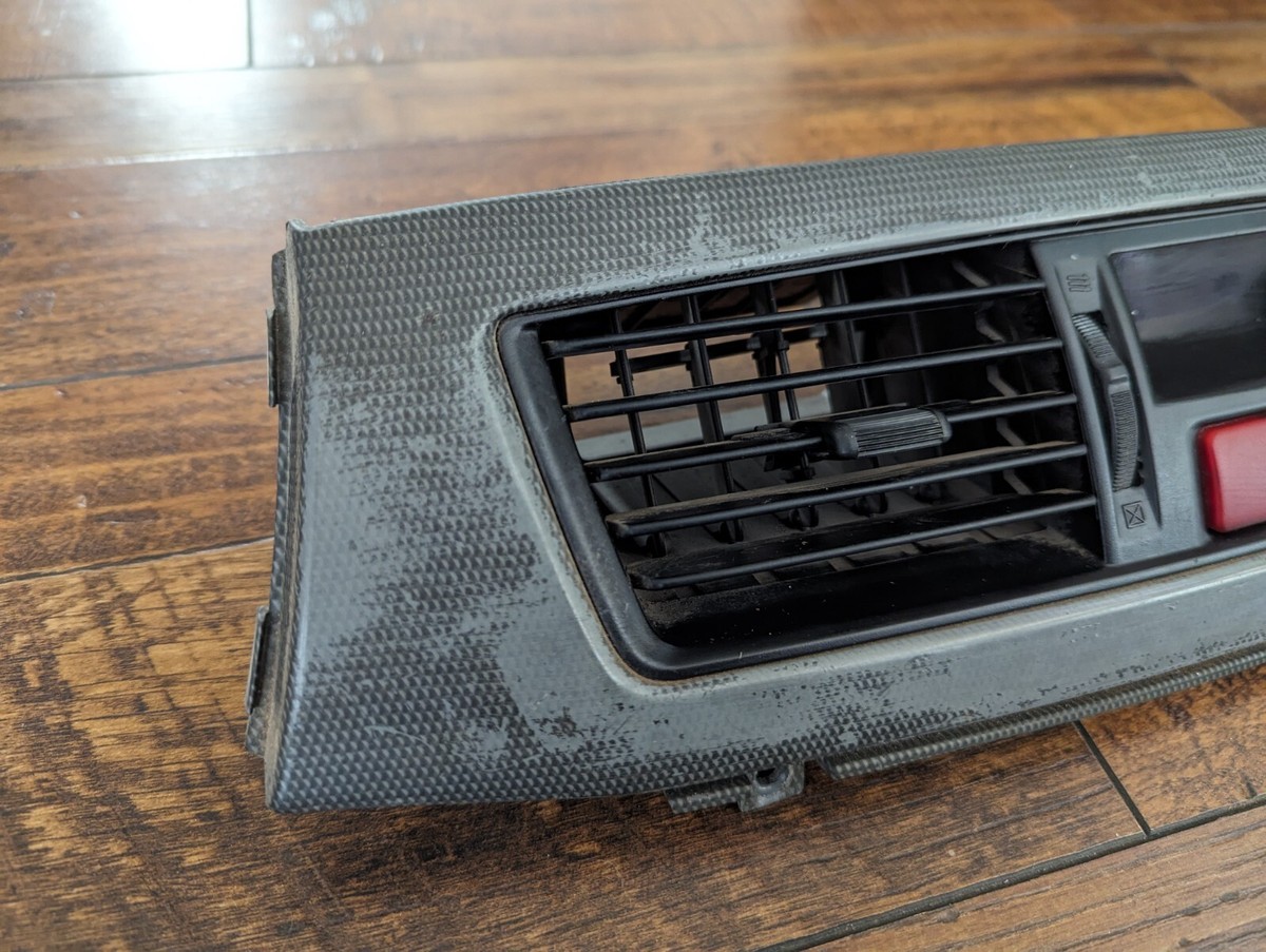 Habillage Carbone Réel Pour Aérations & Cadrans Mitsubishi Lancer Evo 10 X - Neuf