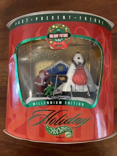 Vtg Hot Wheels Holiday Millennium Edition X-33 Rocket Future Set 3of3