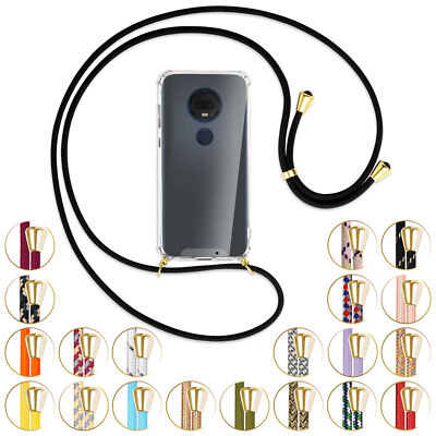 Handykette (G) für Lenovo Motorola Moto G7 / G7 Plus Umhängehülle mit Band Case