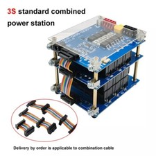 DIY 3S 12V 18650 Power Wall Battery Pack Holder 3S 30A BMS Battery Box Case Kit