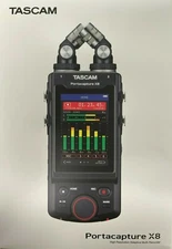 Tascam - Portacapture - X8 6-Input/8-Track Handheld Adaptive Multitrack Recorder