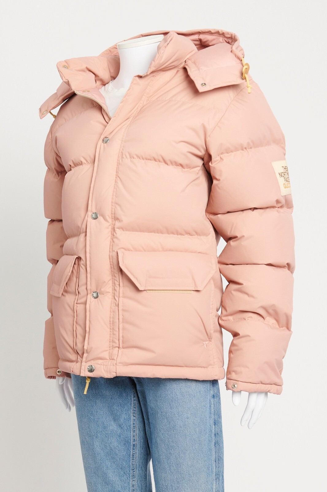 the north face x gucci Pink Puffer Jacket image 2