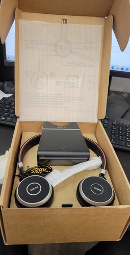 Jabra Evolve 65 Over the Ear Headset - Black - 第 2/2 張圖片