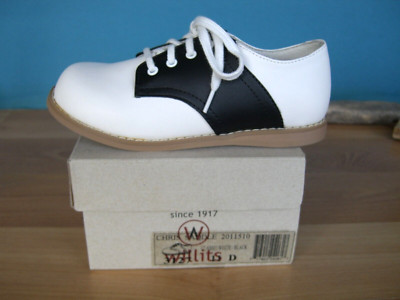 Willits Chris Black/white Saddle Shoes   Children's 11D