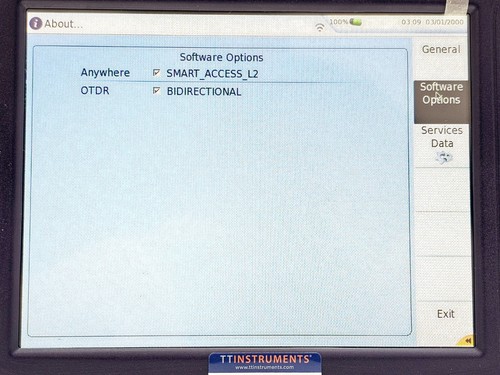Viavi JDSU MTS 6000A V2 + 8126C SM OTDR 1310/1550nm 47 dB FCOMP IL ORL Bi-Direc - Picture 13 of 22
