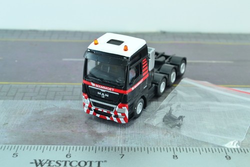 MAN TGX XXL Mammoet 8X4 Diecast Tractor Unit Truck 1:87 HO Scale (HO6484) - Picture 3 of 3