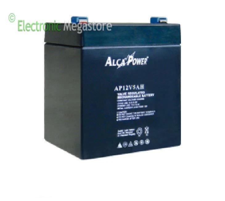 ALCAPOWER-JOIN-HQ-SKB-EXITV-EXTRACEL-MKC Batteria ermetica al piombo 12V 5,2Ah 5 ah