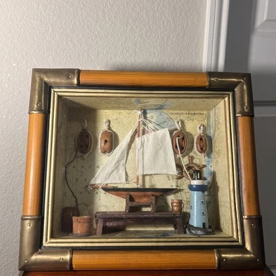 nautical shadow box products for sale | eBay