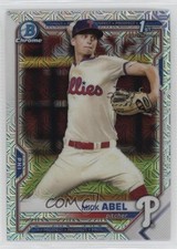2021 Bowman Chrome Prospects Mega Box Mojo Refractor Mick Abel #BCP-42 0l1s