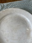 Antique Ironstone Plate Stained and Crazed Patina Farmhouse Rustic — photo 5