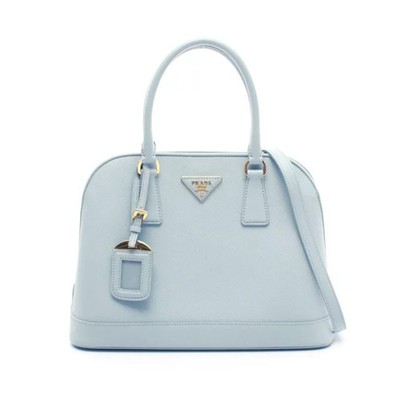 Prada SAFFIANO LUX handbag leather blue | eBay