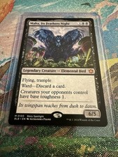 Maha, Its Feathers Night [Borderless Foil] #289 Prices | Magic