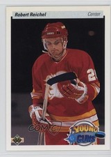 1990-91 Upper Deck Young Guns Robert Reichel #533 1oa8