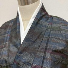 Kimono KN5123 Oshima Tsumugi Kimono Height 154cm Pure Silk