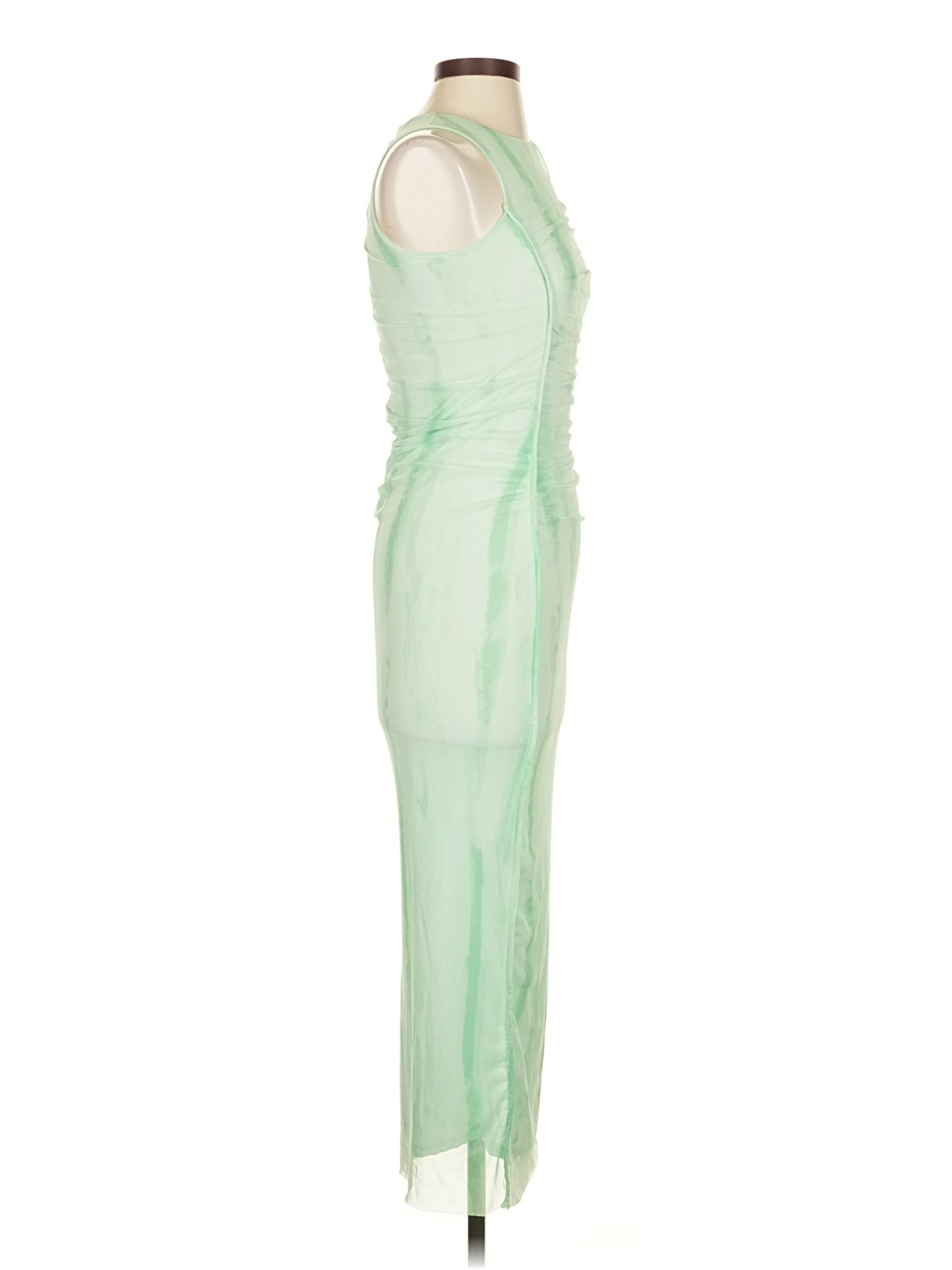 Zara Women Green Cocktail Dress XS thumbnail 3