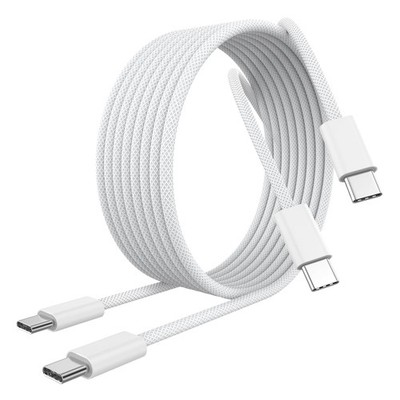 2 Pack 60W USB-C Fast Charger Adapter for iPhone 17/16 6FT