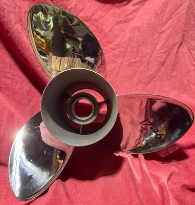 Apollo 15.5 x 17 993023 Stainless Steel Propeller For 4 3/4'' Drives (17-26)