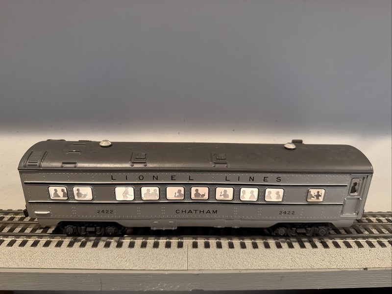 Lionel #2422 CHATHAM O Gauge  Passenger Car VARIATION A