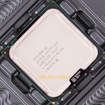 Genuine Core 2 Duo E6600 2.4 GHz Dual-Core (HH80557PH0564M) Processor CPU *bn